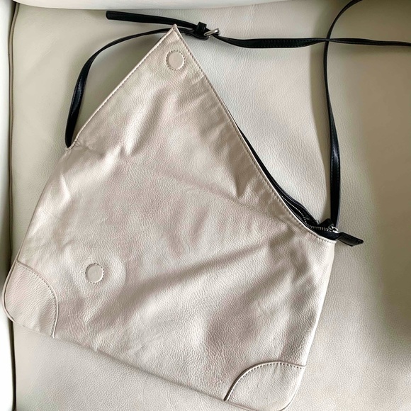 ZARA - black/white shoulder clutch bag - Picture 4 of 6